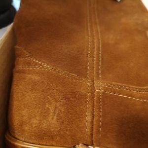 Classic Frye Campus Boots light brown suede
